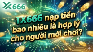 TX666 nạp tiền bao nhiêu là hợp lý cho người mới chơi?